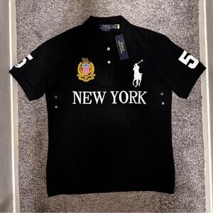 Chief Keef Polo by Ralph Lauren Black Men's Shirt
